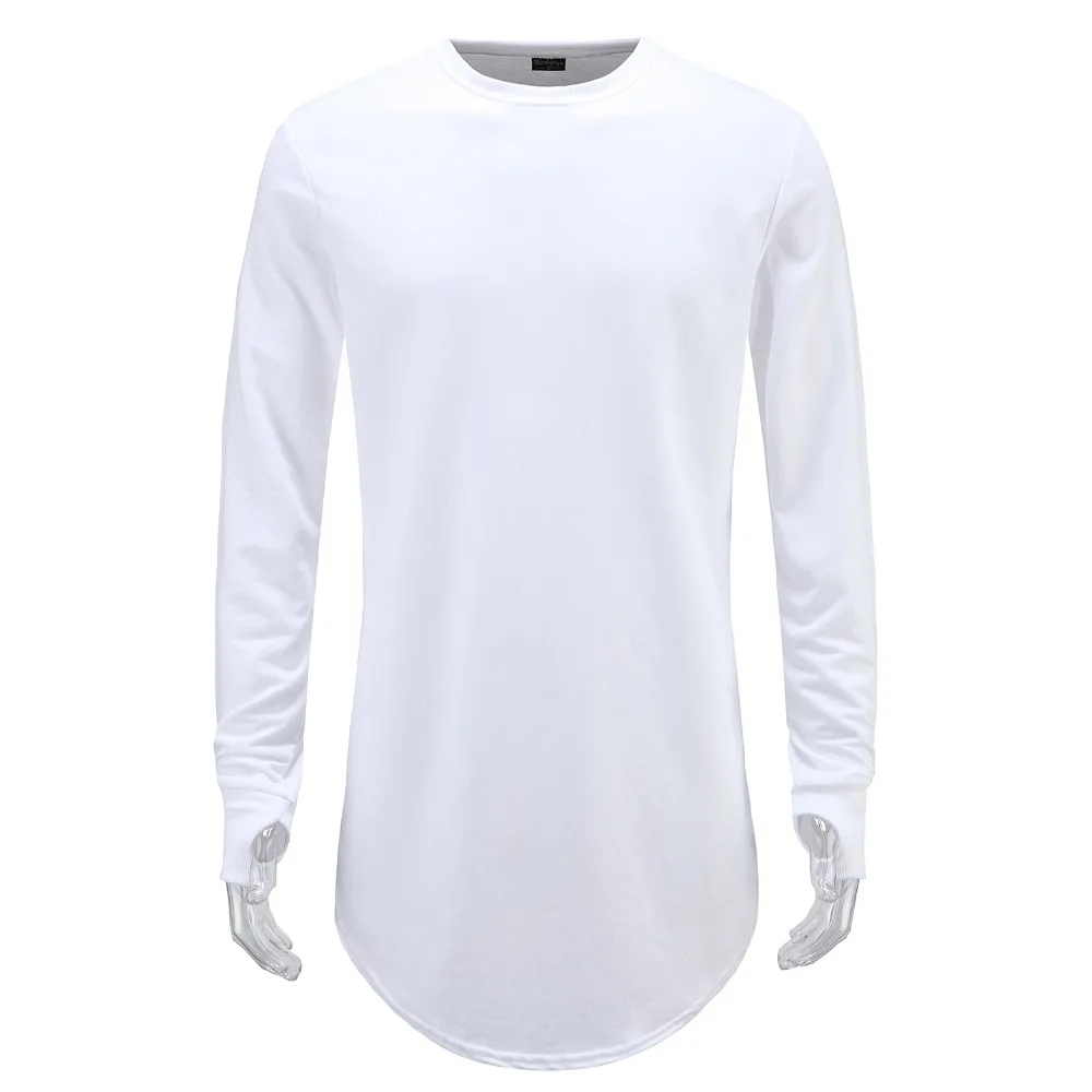 Футболка мужская с манжетами и дырками модная тенниска в стиле хип-хоп крутая