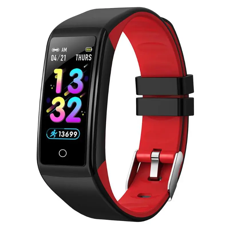 Фото Smart Band Blood Pressure Heart Rate Monitor 0.96 inch TFT HD Color Screen IP67 Waterproof Bracelet For Android iOS C1 Plus Электроника Smart Band Blood Pressure Heart Rate Monitor 0.96 inch TFT HD Color Screen IP67 Waterproof Bracelet For Android iOS C1 Plus Электроника