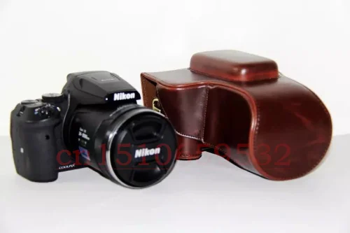 Высокое качество фото сумка из искусственной кожи Камера сумка для nikon P900 P900s DSLR цифровой Камера сумки на плечо 3 цвета