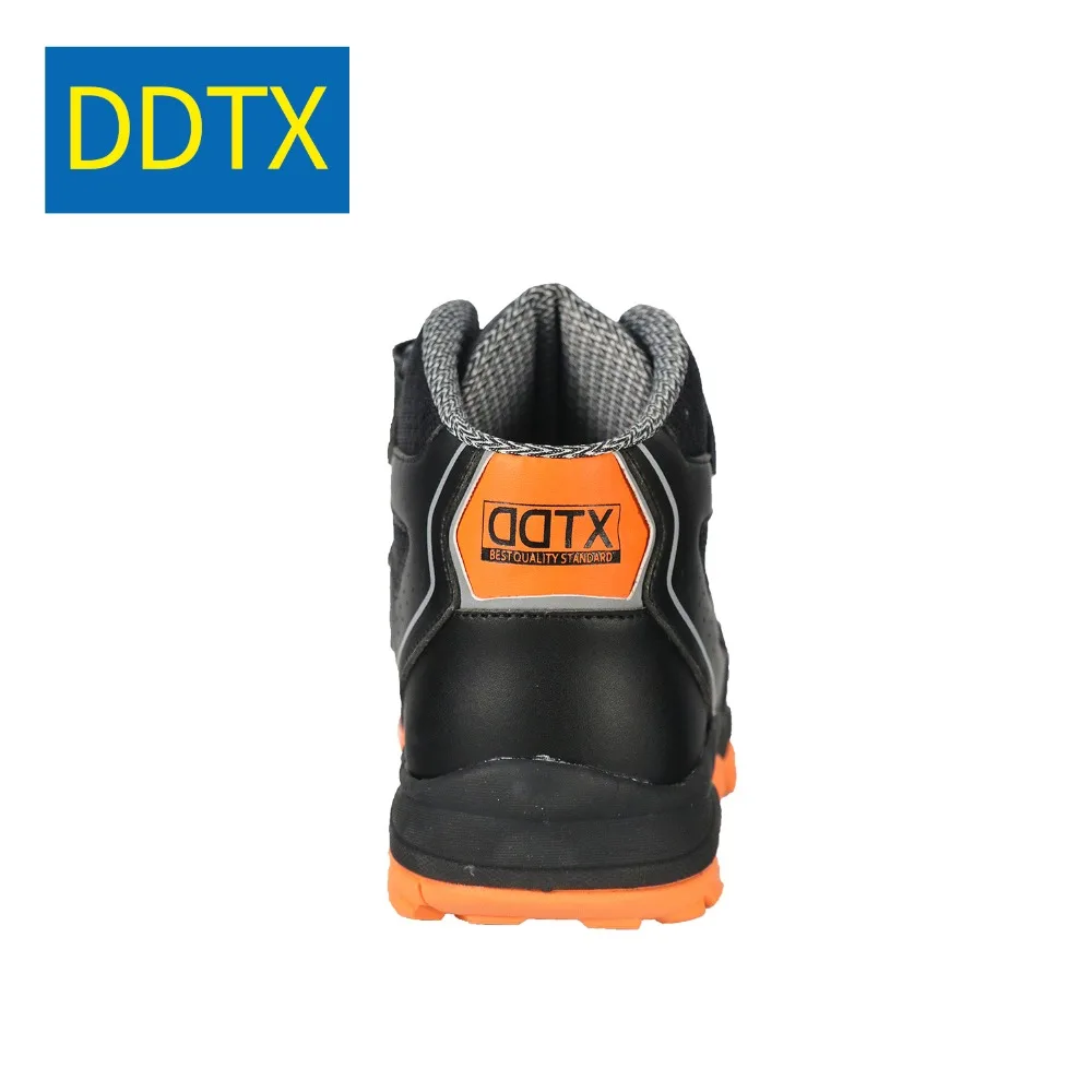DDTX композитные ботинки с защитой пальцев рабочая обувь для мужчин свет анти-разбивание прокол доказательство электрической изоляции обувь черный