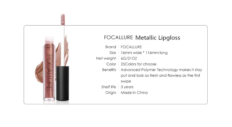Focallure Matte сексуальный Жидкий блеск для губ матовый Lipsick стойкий Водонепроницаемый Косметический макияж увлажняющий блеск для губ Косметика для макияжа