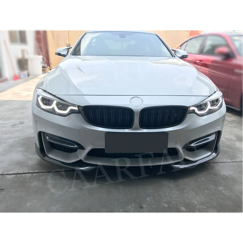 Передний бампер противотуманные Угловые разветвители накладки для BMW 3 4 Серии F80