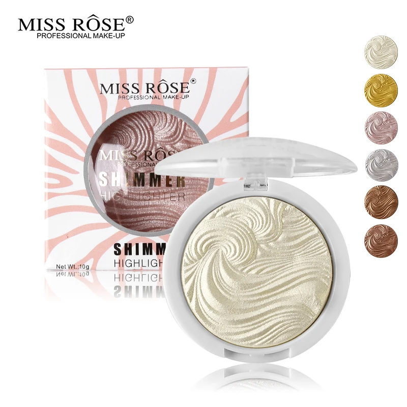 Miss Rose Glow Kit хайлайтер макияж мерцающая пудра палитра основа осветитель контур