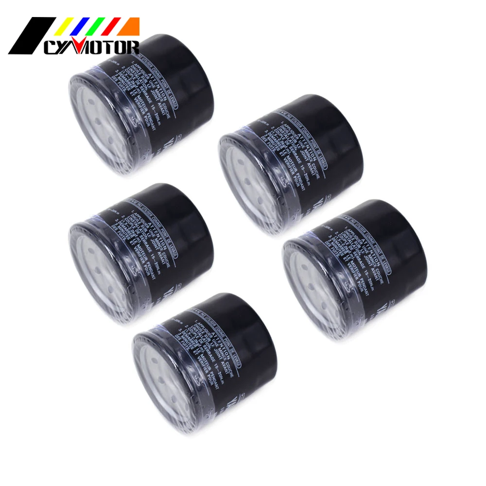 Мотоциклетный 5 шт. топливный масляный фильтр очиститель для YAMAHA FZ6 XJ6 YZF R6 R1 MT 07 09