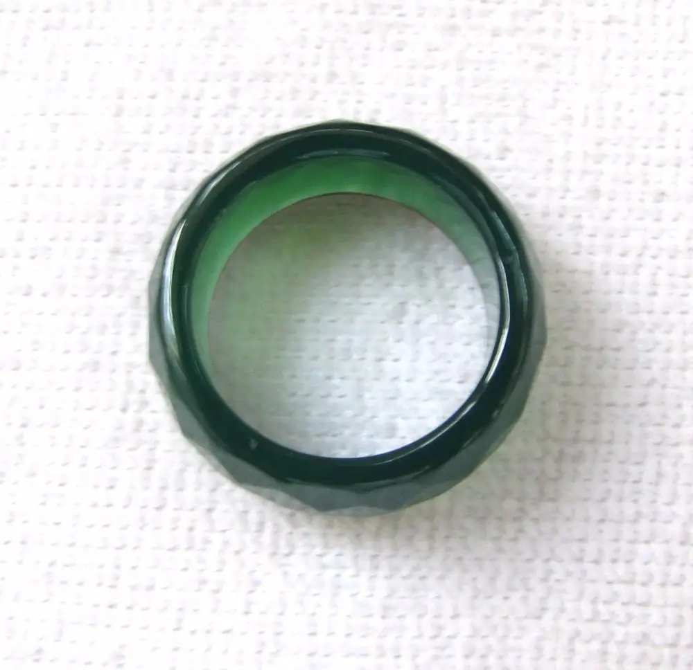 Натуральный зеленый белый красный черный оникс нефрит ручной резной браслет