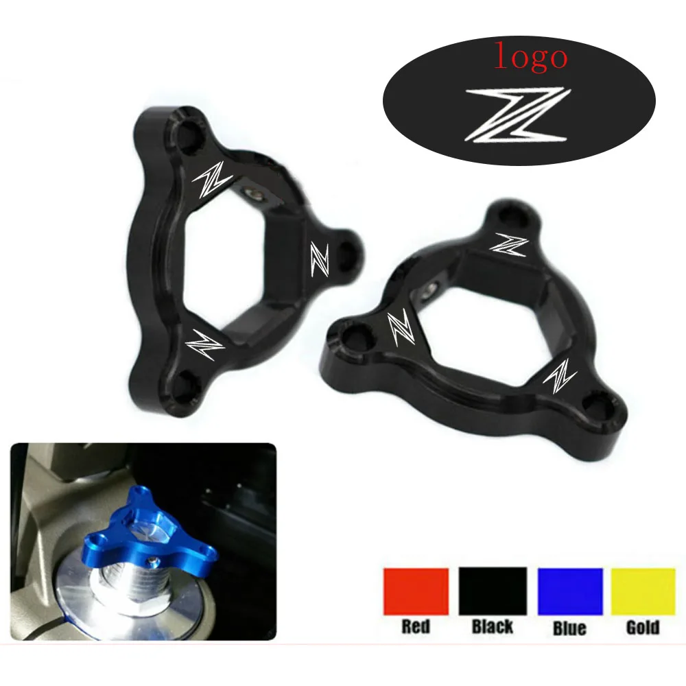 

CNC motorcycle Accessories 14mm Suspension Fork Preload Adjusters For Kawasaki ZX10R ZX-10R 2004-2008 2010