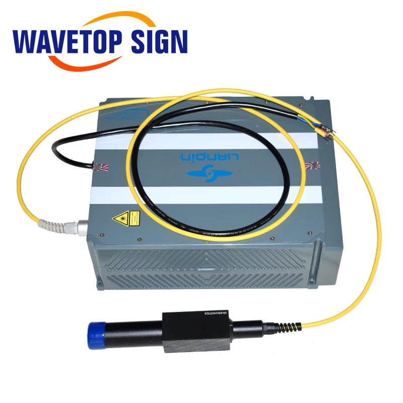 WaveTopSign Q switched импульсный волоконный лазер 20 Вт 50 Ширина Регулируемый лазерный