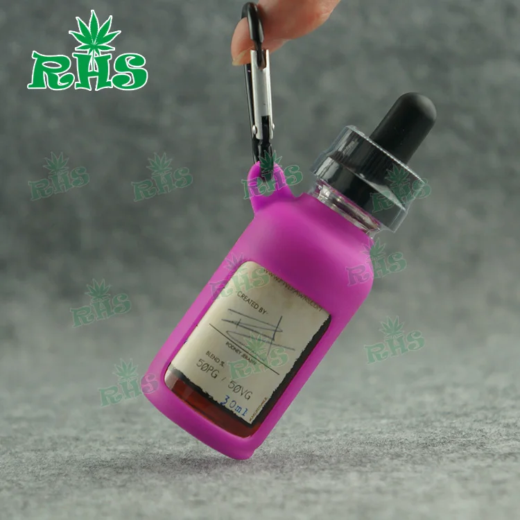 Высококачественный силиконовый чехол для бутылки E juice 30 мл из 100% силикона Кожи
