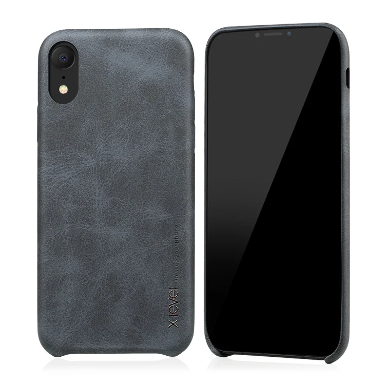 Роскошный мягкий чехол из искусственной кожи для iphone XS задняя крышка Max Винтажный