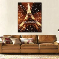 diy colorings pictures by numbers with colors paris famous tower scenery picture drawing painting by numbers framed home