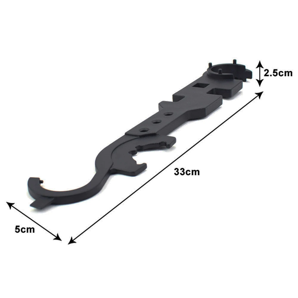 Тактический Многофункциональный гаечный ключ ActionUnion AR-15/AR-10/M4/M16 комбинированный