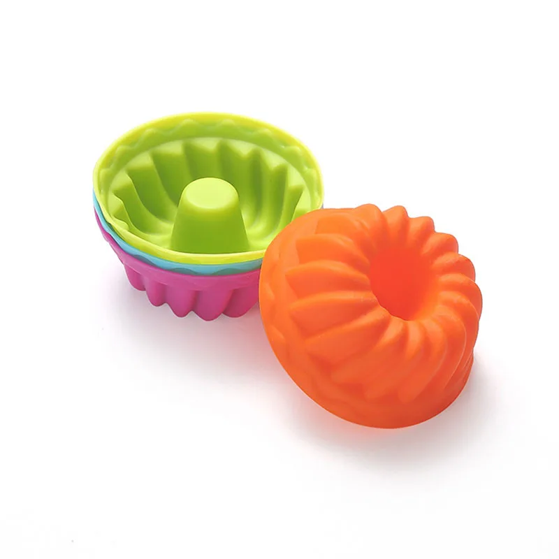 36 шт многоразовые антипригарные мини силиконовые чашки для выпечки маффинов