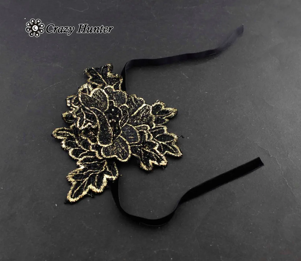 Новинка! Женские кружевные перчатки без пальцев в стиле стимпанк|lace fingerless