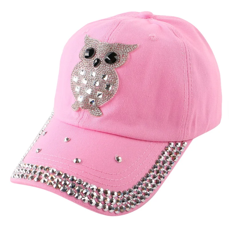 Женская мода для девочек сова хип-хоп snapback оптовая продажа дизайнерская