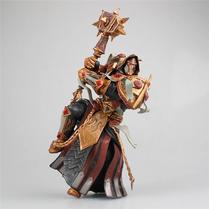 WOW World Human Paladin Trial Malthred ПВХ фигурка новая Аниме Фигурка Коллекционная модель игрушки