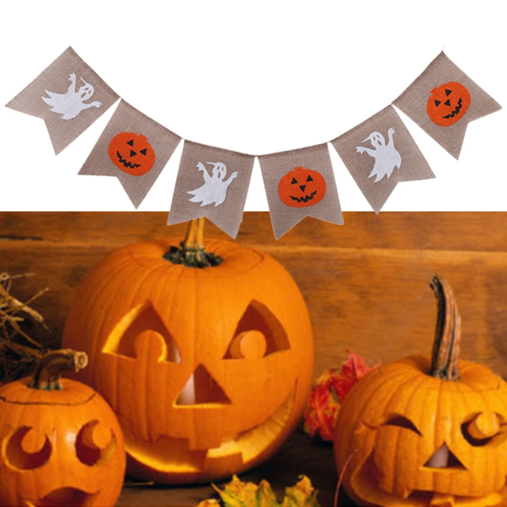 Настенный реквизит для фотографий летучая мышь/тыква/призрак 2 м|Флажки вымпелы и