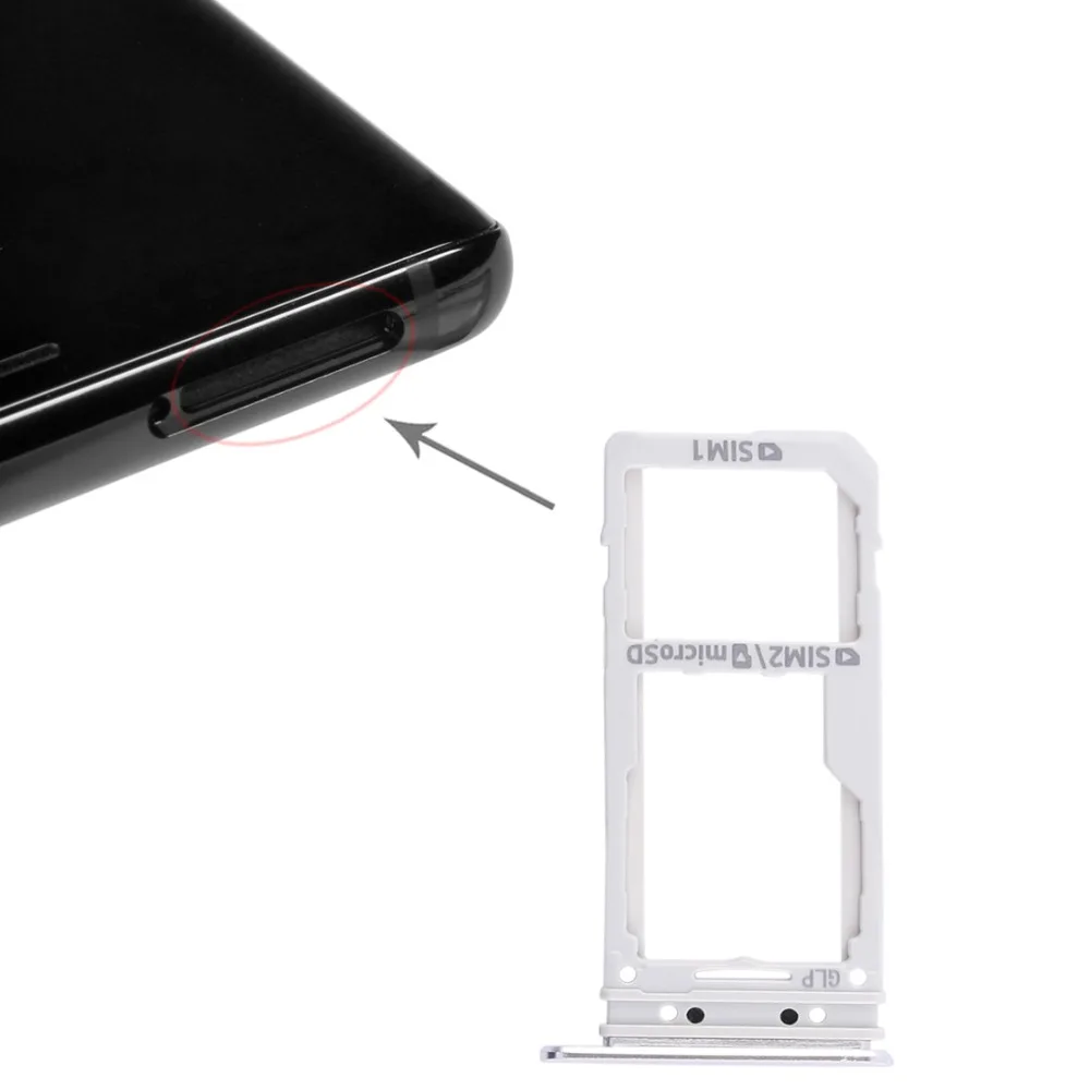 IPartsBuy 2 sim-карты лоток/микро лоток для карт SD Galaxy Note 8 | Мобильные телефоны и
