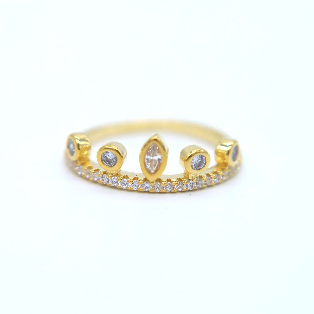 Модное женское геометрическое кольцо для вечеринки высокое качество Aaa + Sparking