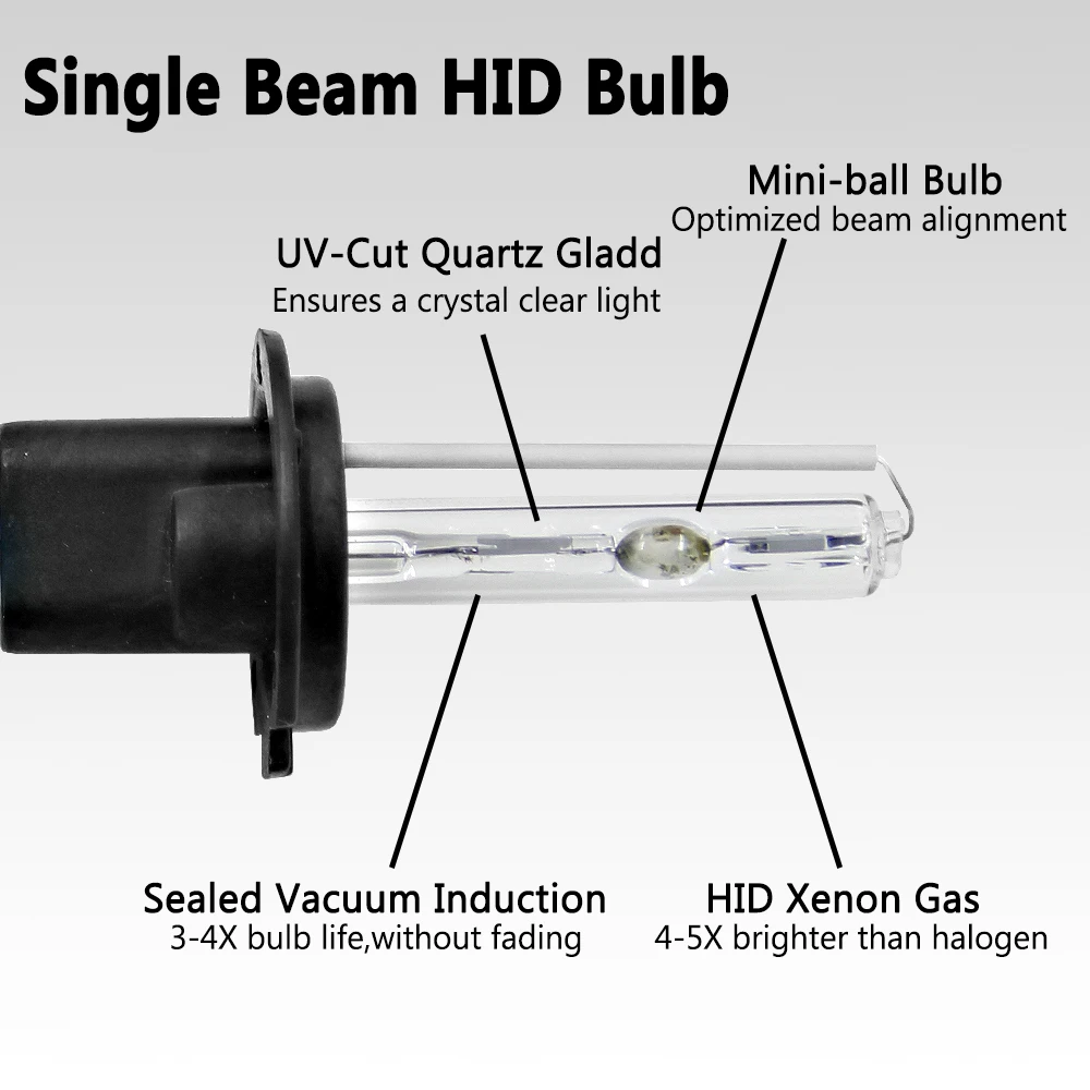 2 шт 12В 55 Вт H4 лампы H7 H1 H3 XENON HID Conversion Kit KitH11 H8 9005 Авто фара галогенная лампа 3000k 4300k
