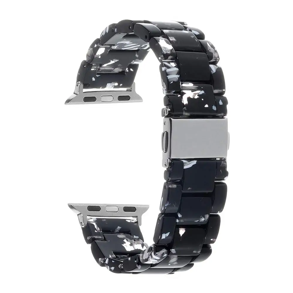 Ремешок для iWatch из искусственной керамики резиновый браслет Apple Watch SE 6 5 4 3 2 1 42 мм 38