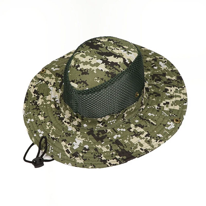 Кепка для рыбалки из полиэстера камуфляжная сменная воздухопроницаемой сетки |