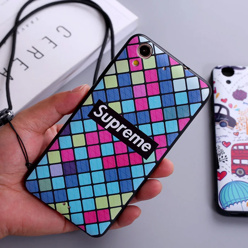 Huawei Y6 II Case Black 3D Cartoon Painted Soft TPU Back Cover For Y6II y6ii #0810 |