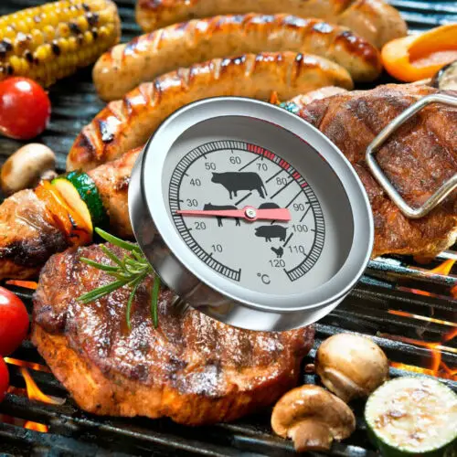 Нержавеющая сталь мгновенное чтение зонд барбекю Мясо термометр кухня печь гриль Fleischthermometer фюрер гриль стейк коптильня