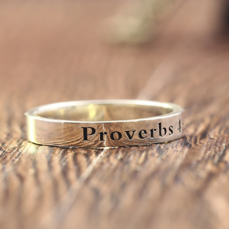 Кольцо с именем на заказ Женское Обручальное кольцо из серебра 925 пробы