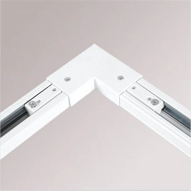 3 провода свет рельса соединитель дорожки Угловые соединители проводной