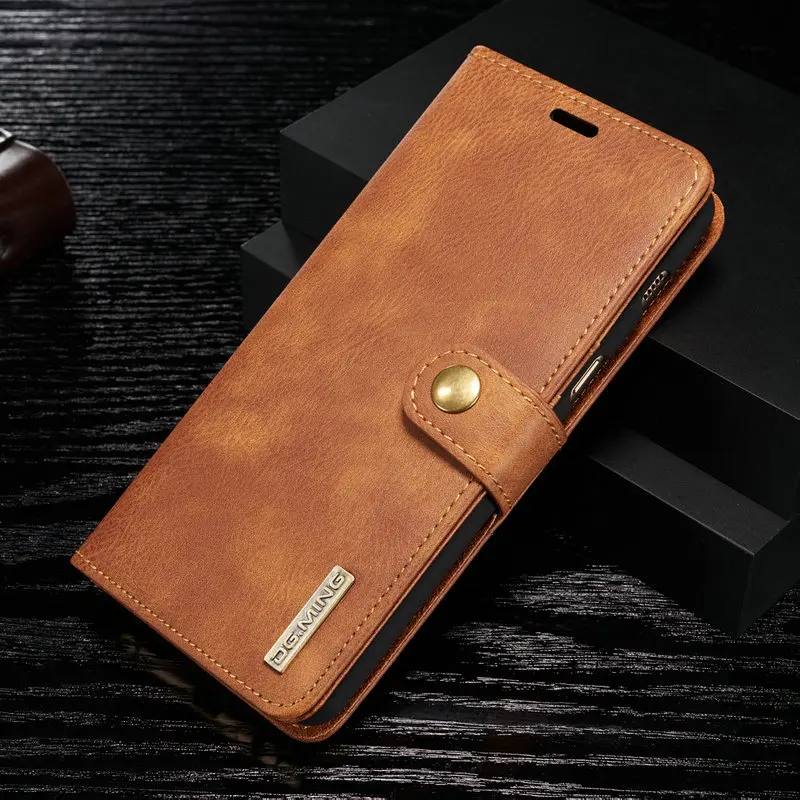 Кожаный чехол-бумажник DG.MING для Samsung Galaxy A320 A6 A7 A8 Plus A9 2018 чехол A21S A31 A51 A71 A81 A91 M30S M31S M51