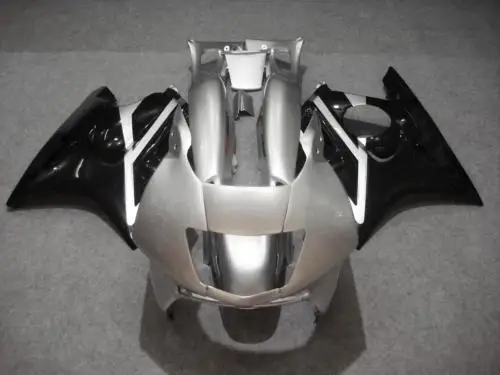 Набор обтекателей на заказ для CBR600F3 97 98 CBR600 F3 CBR 600F3 1997 1998 600 ABS серебристый черный