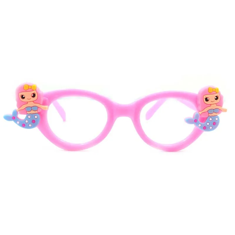 1pc Glasses Frames 2 1 шт. очки русалки рамки Русалочки украшения для праздника День Рождения украшения детский душ поставки подарок для девочки - Цвет: 1pc Glasses Frames 2