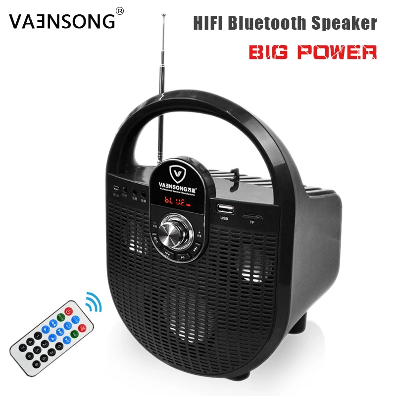 VAENSONG 2 1 стерео динамик Bluetooth мощный сабвуфер тяжелый бас беспроводной