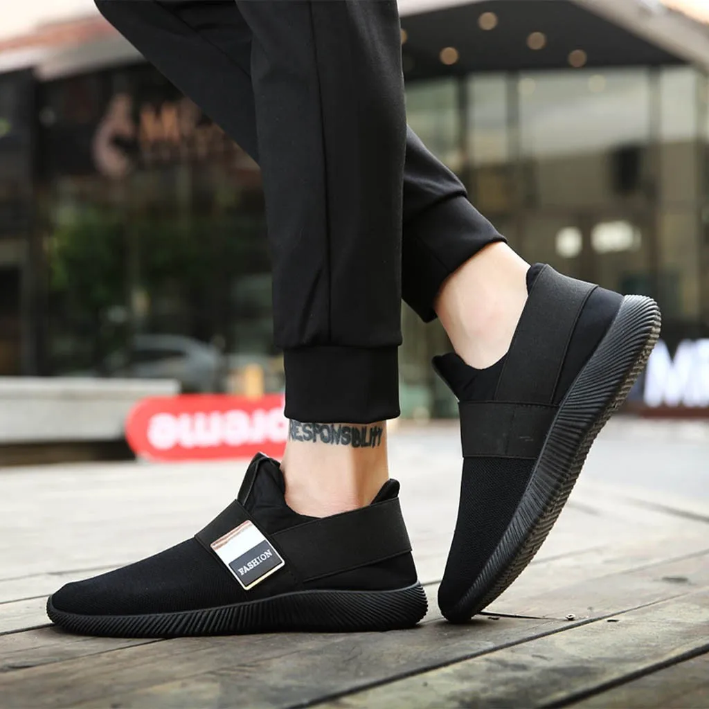 Модные мужские кроссовки повседневная обувь дышащая сетчатая Студенческая для