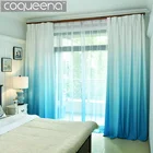 Занавески на окна s для гостиной, спальни, кухни, домашний декор, современные затемненные 3D шторы, панель с градиентом, размер на заказ