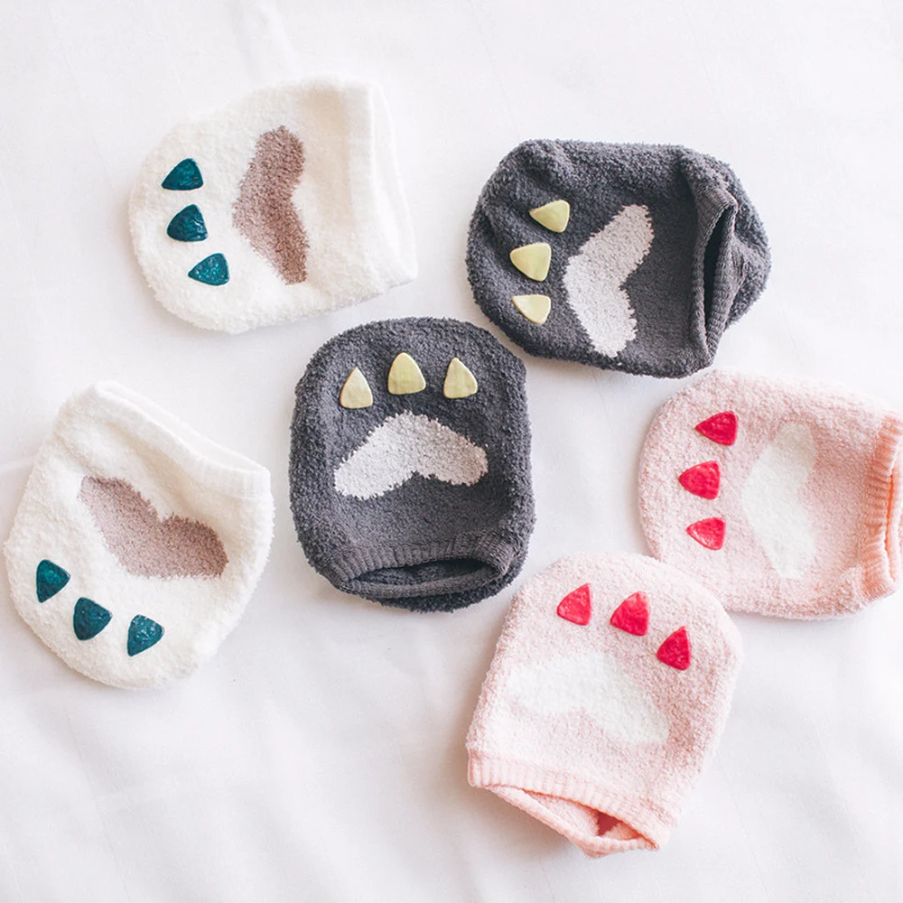 6 пар/лот новые зимние носки для малышей в Корейском стиле От 0 до 2 лет теплые