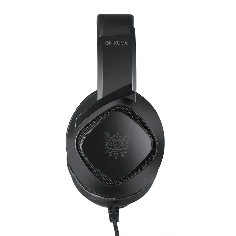 ONIKUMA K19 casque Gaming Heaset PS4 PC Gamer стерео наушники с гарнитурой с микрофоном/светодиодный светильник для Xbox One/ноутбука планшета/телефона
