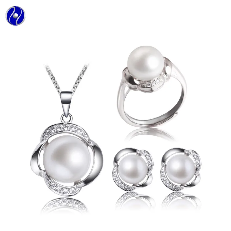 Мода 2017 г. Ювелирные украшения с жемчужинами естественный пресноводный жемчуг
