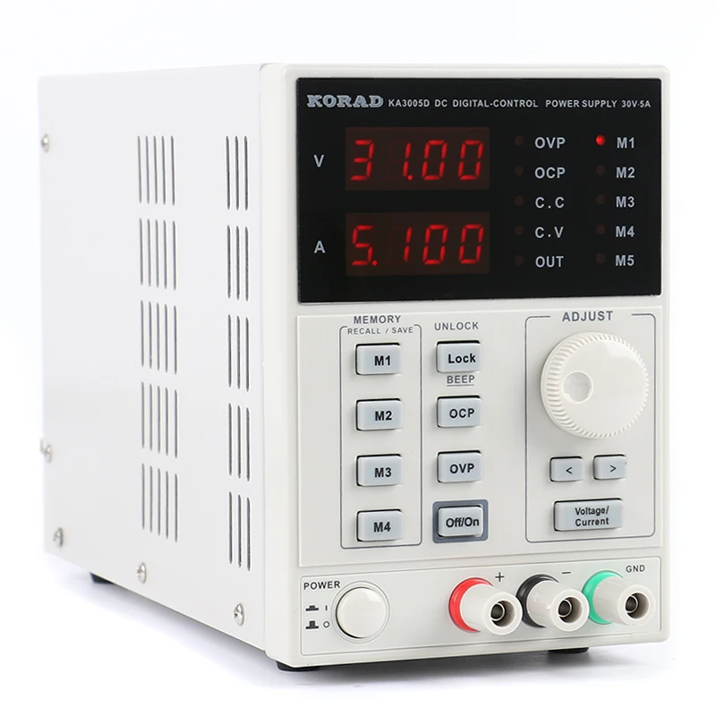 KORAD KA3005D прецизионный DC Регулируемый источник питания 30V5A программируемый измеритель мощности для обслуживания
