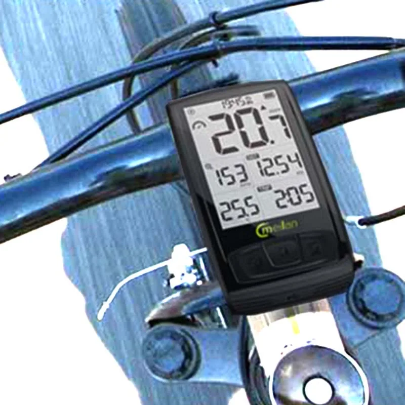 Bike Wireless 2.5 inch Computer Bluetooth BT4.0 bicycle Speedometer with Speed + cadence data support Heart Rate Monitor|bike computer|wireless