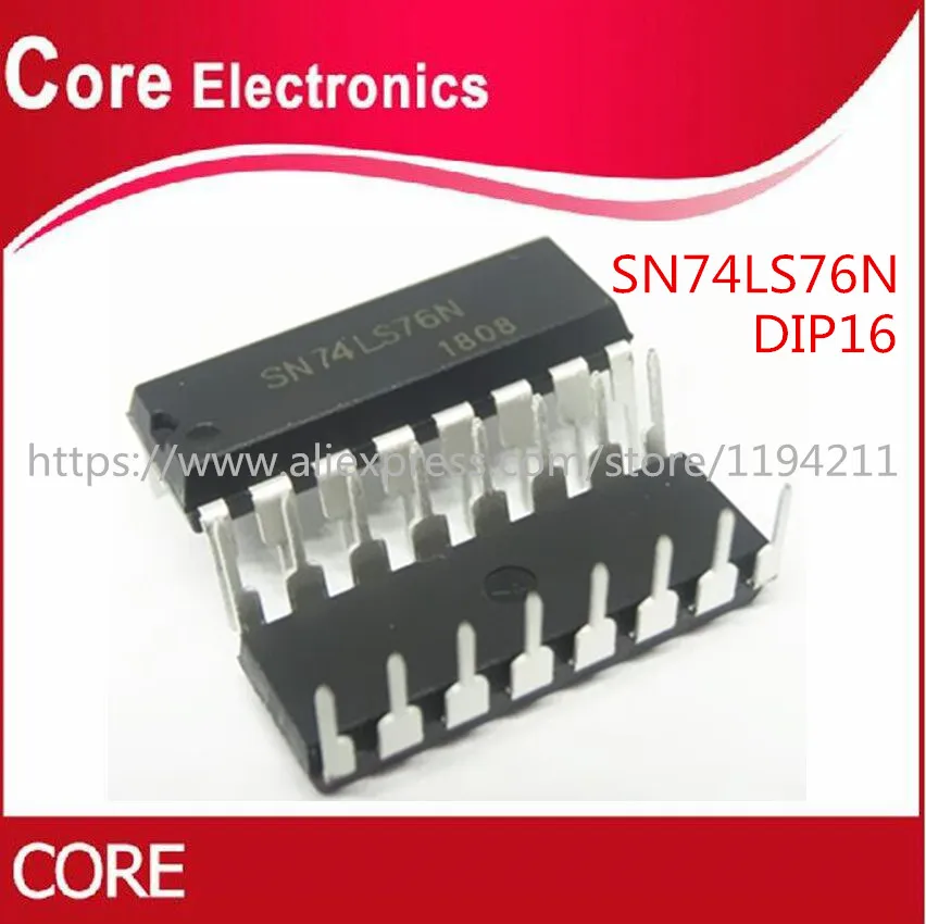 50 шт. SN74LS76N DIP16 74LS76 HD74LS76AP HD74LS76P SN74LS76AN оригинал|Интегральные схемы| |