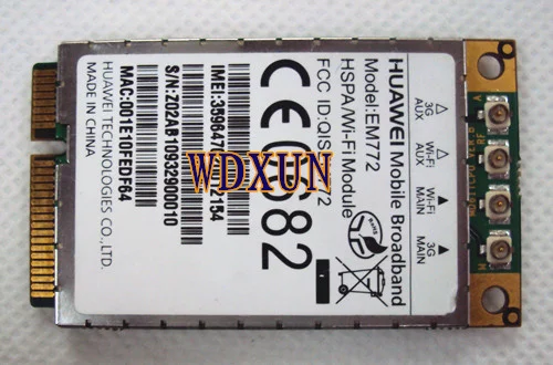 EM772 Global 3G WWAN HSDPA Wi-Fi 802.11b/G/N модуль разблокированный + care wlan | Компьютеры и офис
