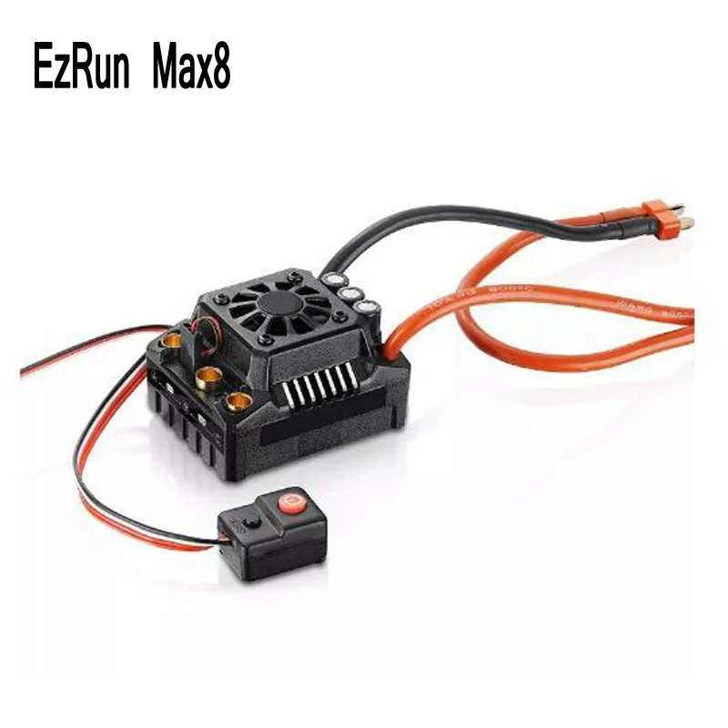 HOBBYWING EZRUN MAX8 v3 150A водонепроницаемый бесщеточный ESC T/TRX разъем для 1/8 RC автомобиля
