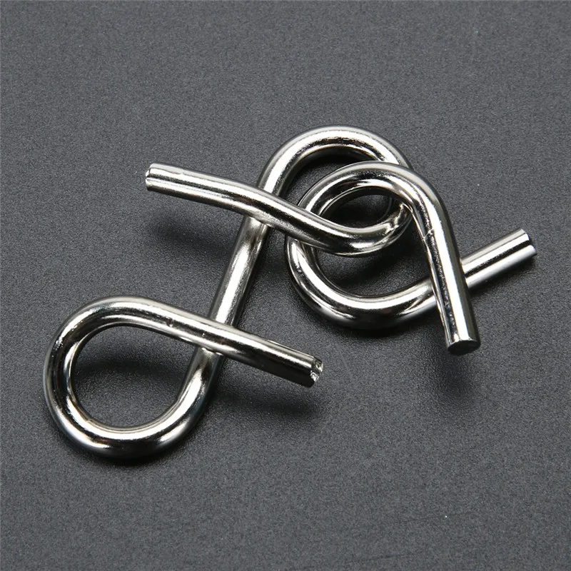 Головоломка монтессори металлическая антистресс 8 шт./набор|puzzle games brain|puzzles