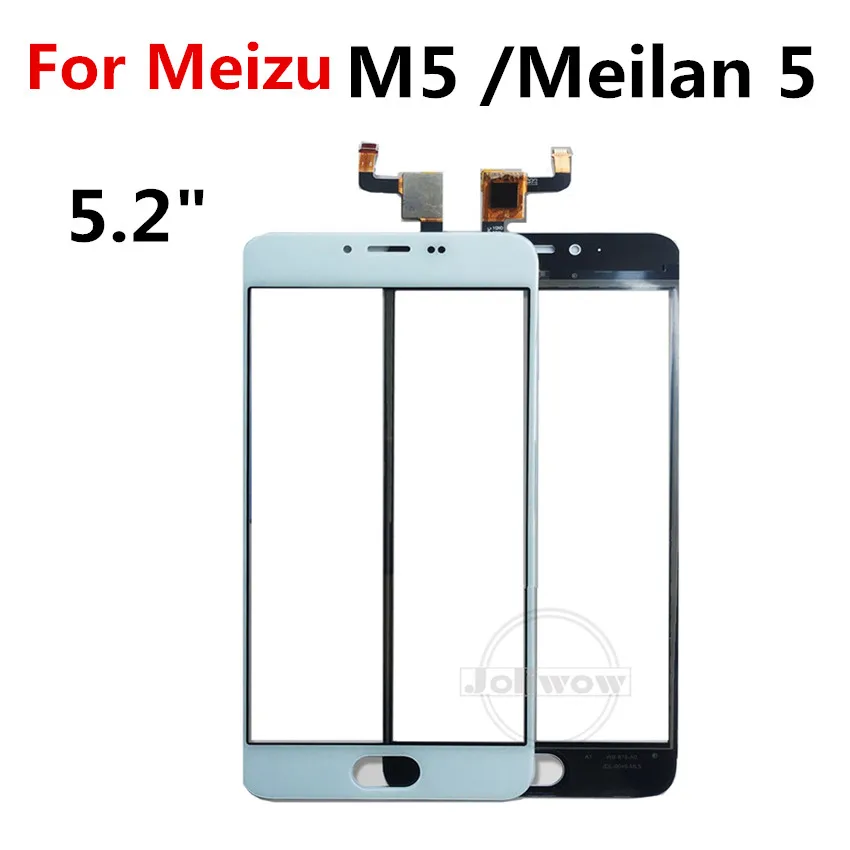 Сенсорный экран 5 2 дюйма для Meizu M5 ремонт замена сенсорной панели запчасти
