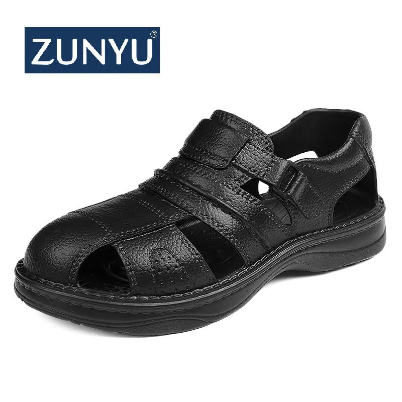 ZUNYU 2019 Новая летняя обувь Для мужчин сандалии Уличная для водных видов спорта