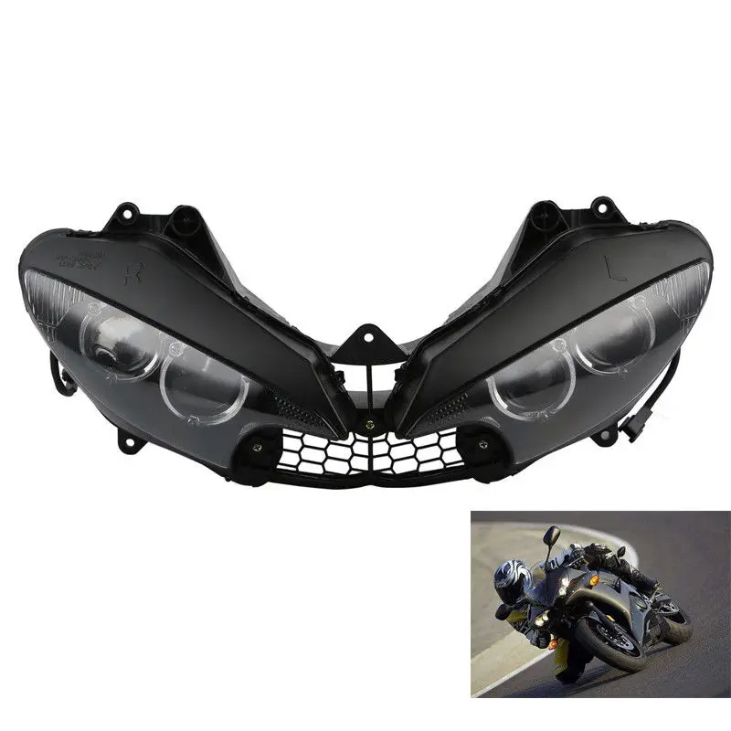 Передняя фара в сборе для мотоцикла Yamaha YZFR6 YZF R6 2003-2005 R6S 2006-2009