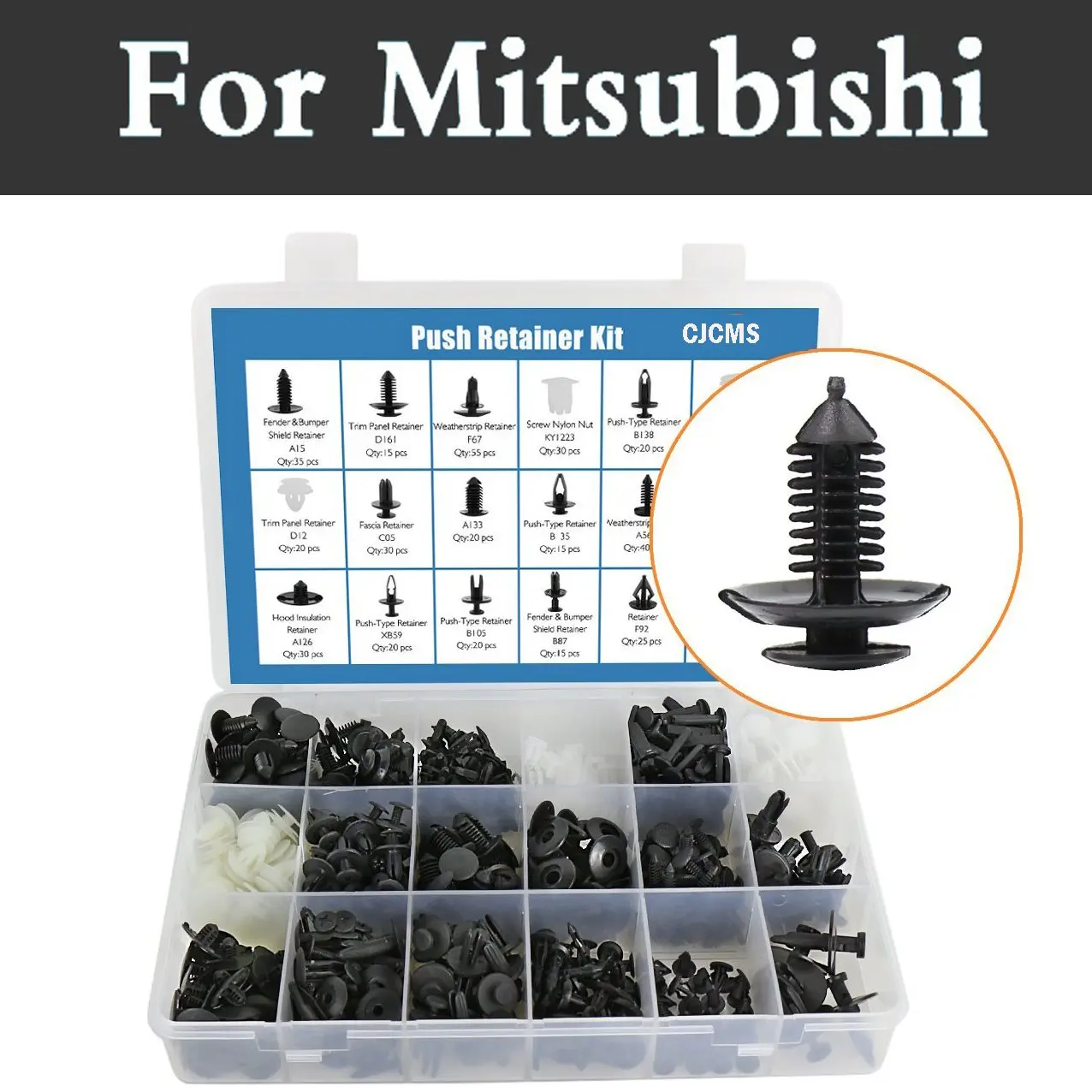 Пластиковый чехол для Mitsubishi Airtrek Attrage Carisma Challenger Colt Eclipse Endeavor 415 шт.|retaining clip|clips