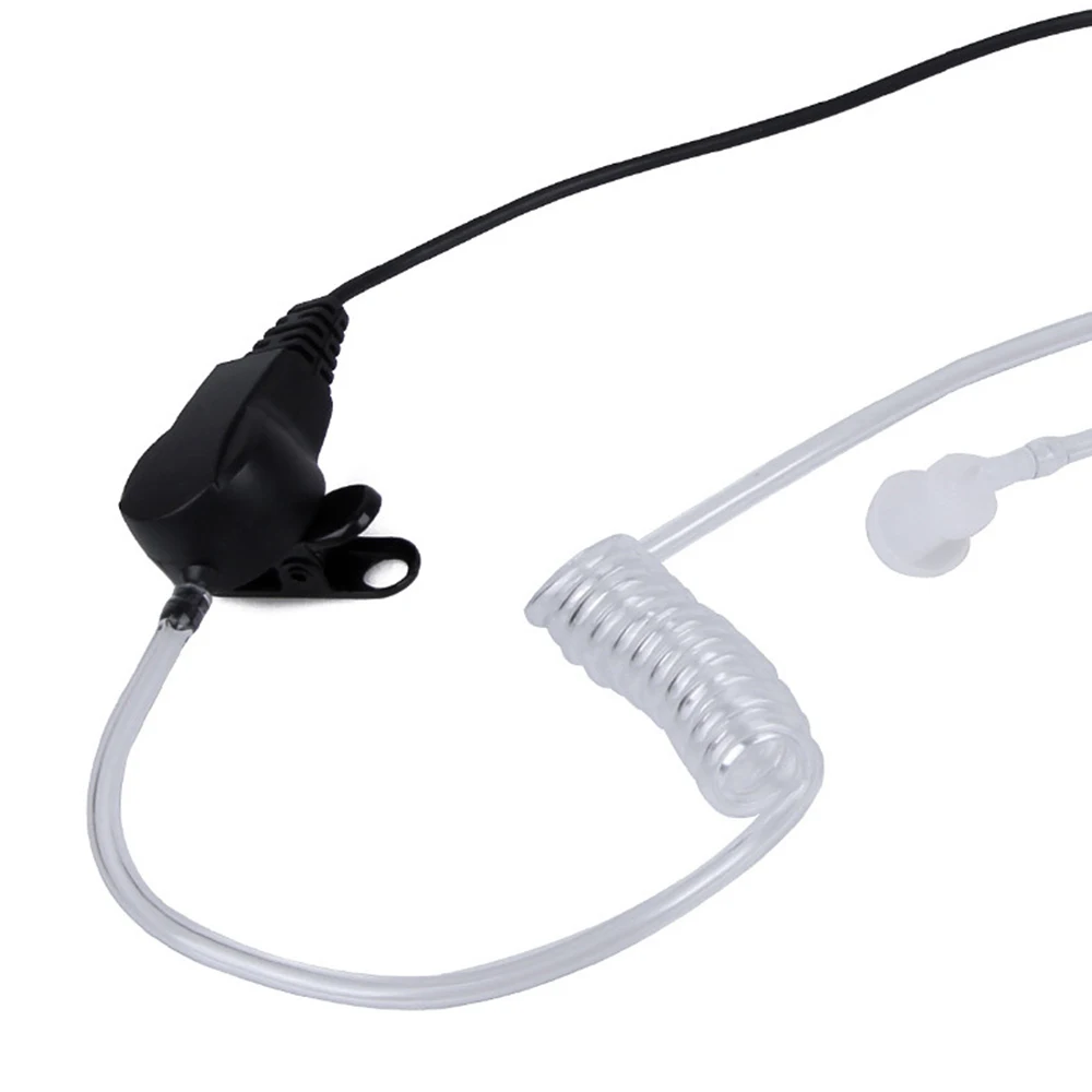 2 PIN Mic PTT тайная Акустическая трубка In-Ear Наушники Kenwood Baofeng uv 5r 888 s рация C2275A