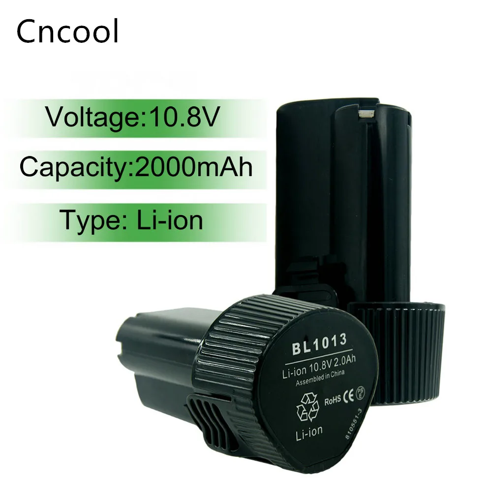 Cncool BL1013 10 8 V 2.0Ah литий ионная аккумуляторная батарея для электроинструменты Makita